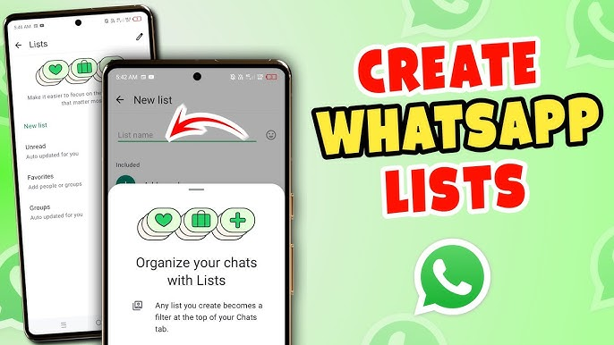 Create Whatsapp list