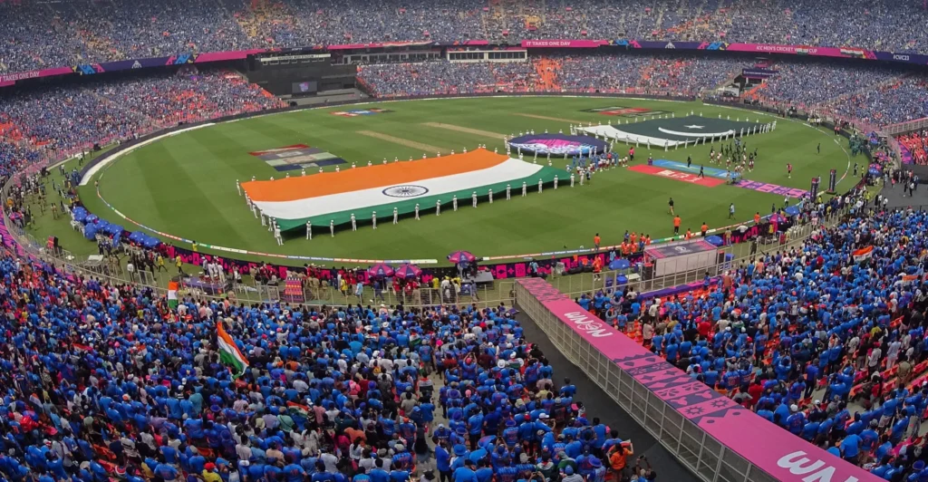India vs Pakistan Asia Cup 2025 Boycott Controversy – Cricket fans reacting, stadium full, social media buzz